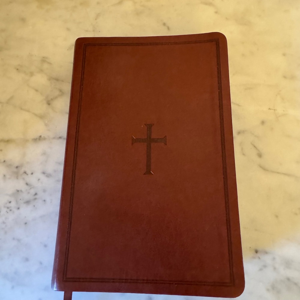 Holman KJV Large Print Personal Size Reference Bible Saddle Brown LeatherTouch